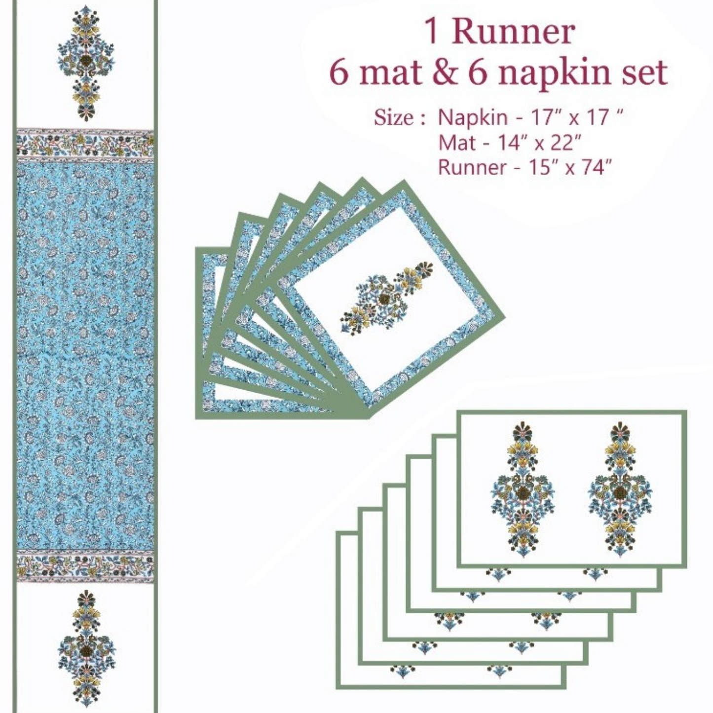 Nature Nest Table Mat Set