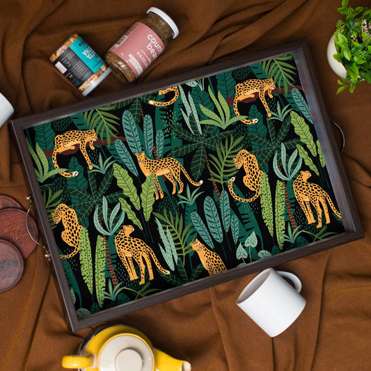 Spotted Sanctuary Rectangle Tray