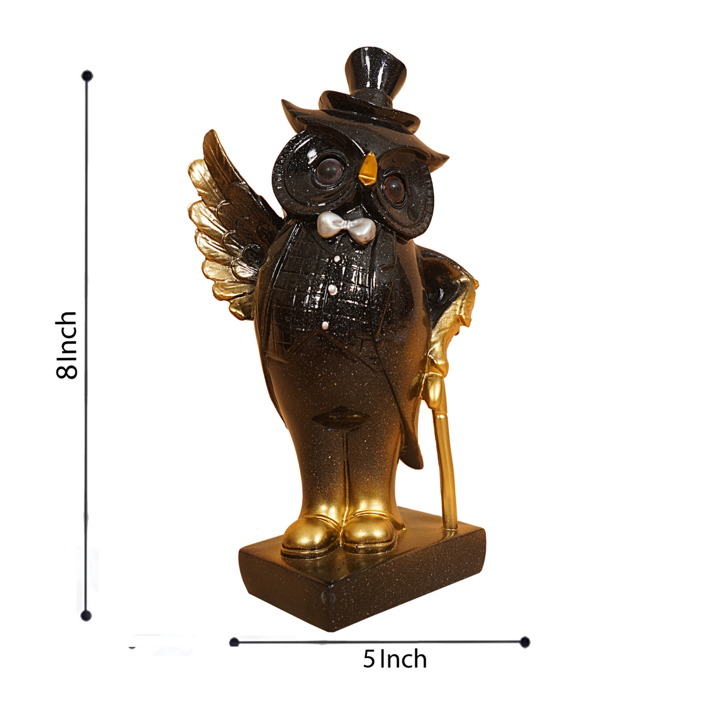 Gentleman Owl Figurine