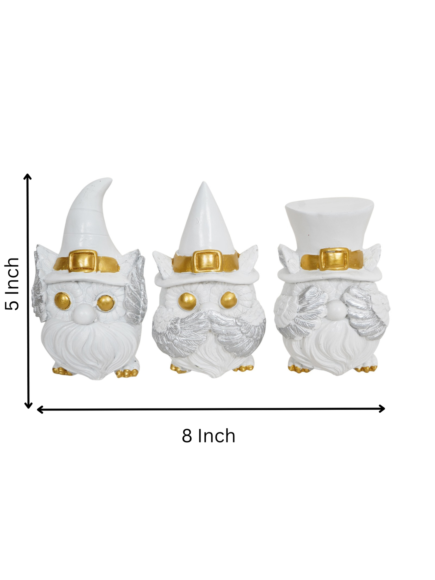 Golden Whisper Gnome Trio