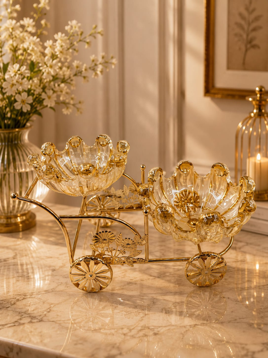 Royal Cycle Crystal Serving Bowl