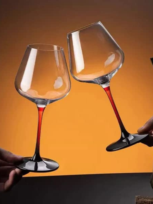 Crimson Stem Wine Glass (470 ML)