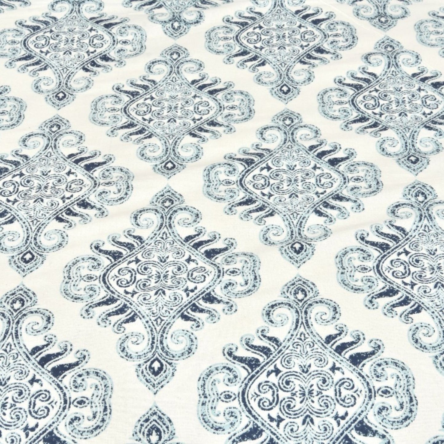 Mughal Motif  Sanganeri Single Bedsheet with 1 Pillow Cover Printed Flat Bed Sheet (60" x 90")