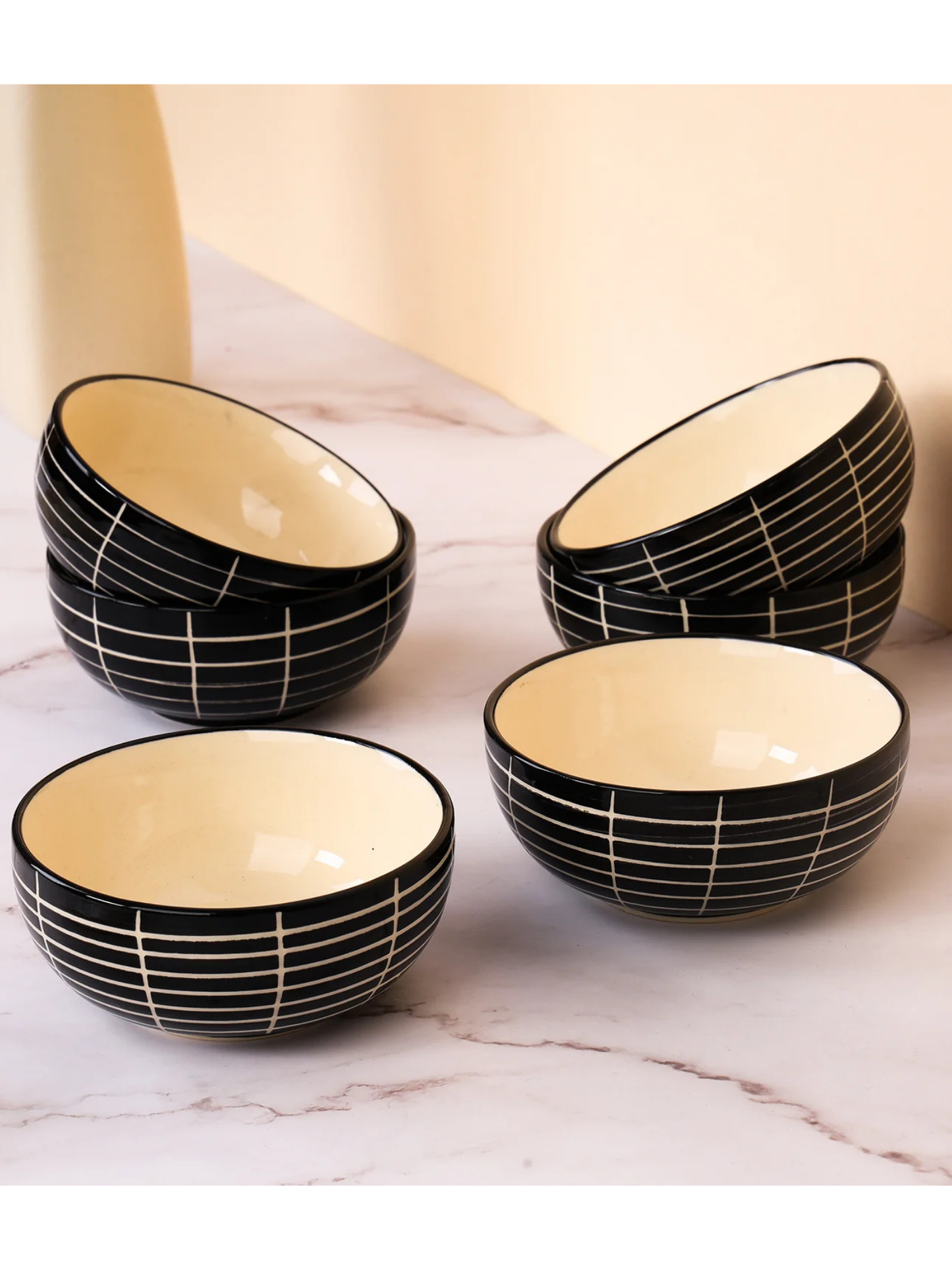 Vector Black Studio Pottery Ceremic Dinner Set