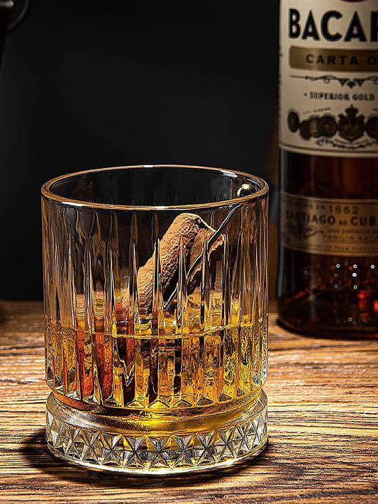 Classic Ribbed Crystal Glass (Set Of 6)