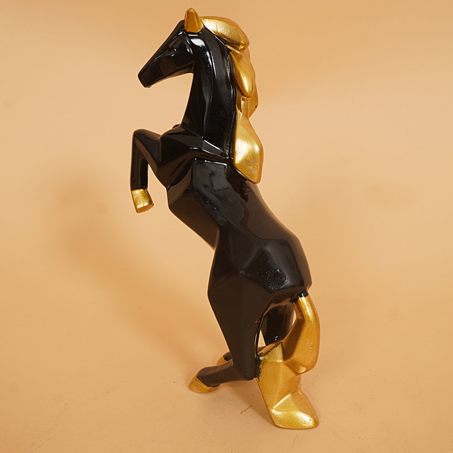 Golden Stallion Figurine