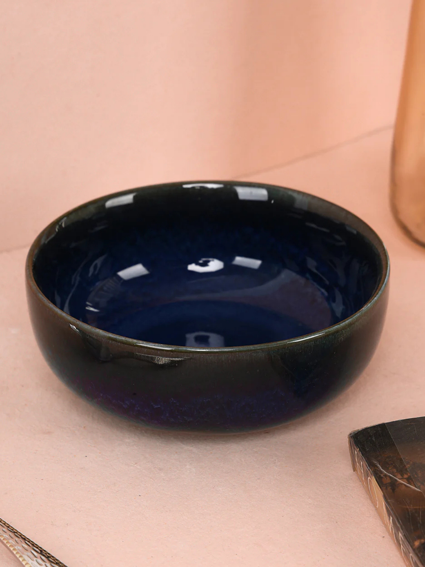 Celestial Blue Studio Pottery Ceremic Dinner Set