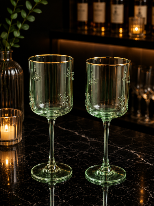 Luxe Stem Wine Glasses (Set Of 6)