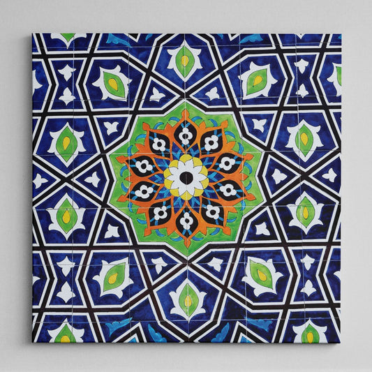 Moorish Mosaic Canvas
