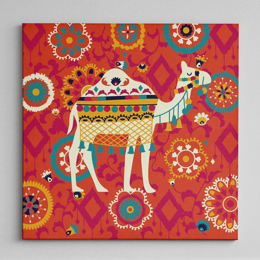 Desert Caravan Canvas