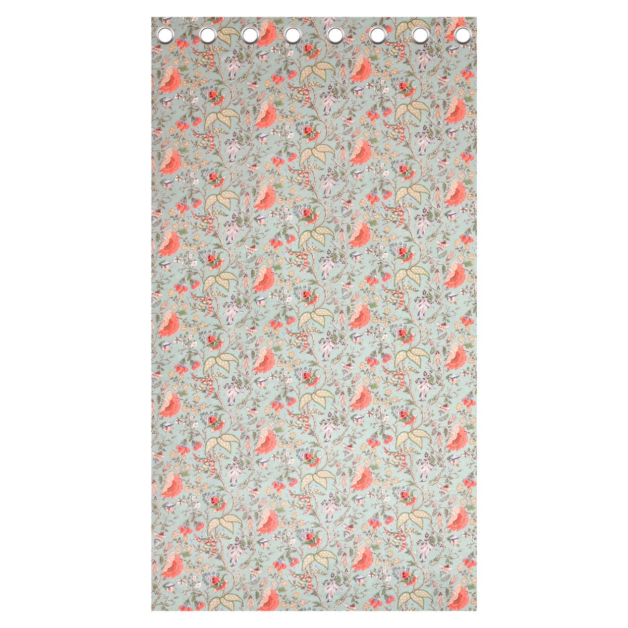 SOFT PETAL ANOKHI HOME WINDOW CURTAIN 9 FEET LONG X 3.75 WIDTH PAIR