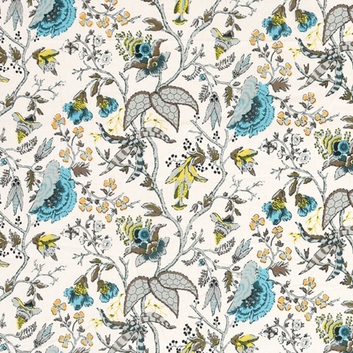 SPRING WHISPER ANOKHI HOME WINDOW CURTAIN 5 feet Long x 3.75 Width