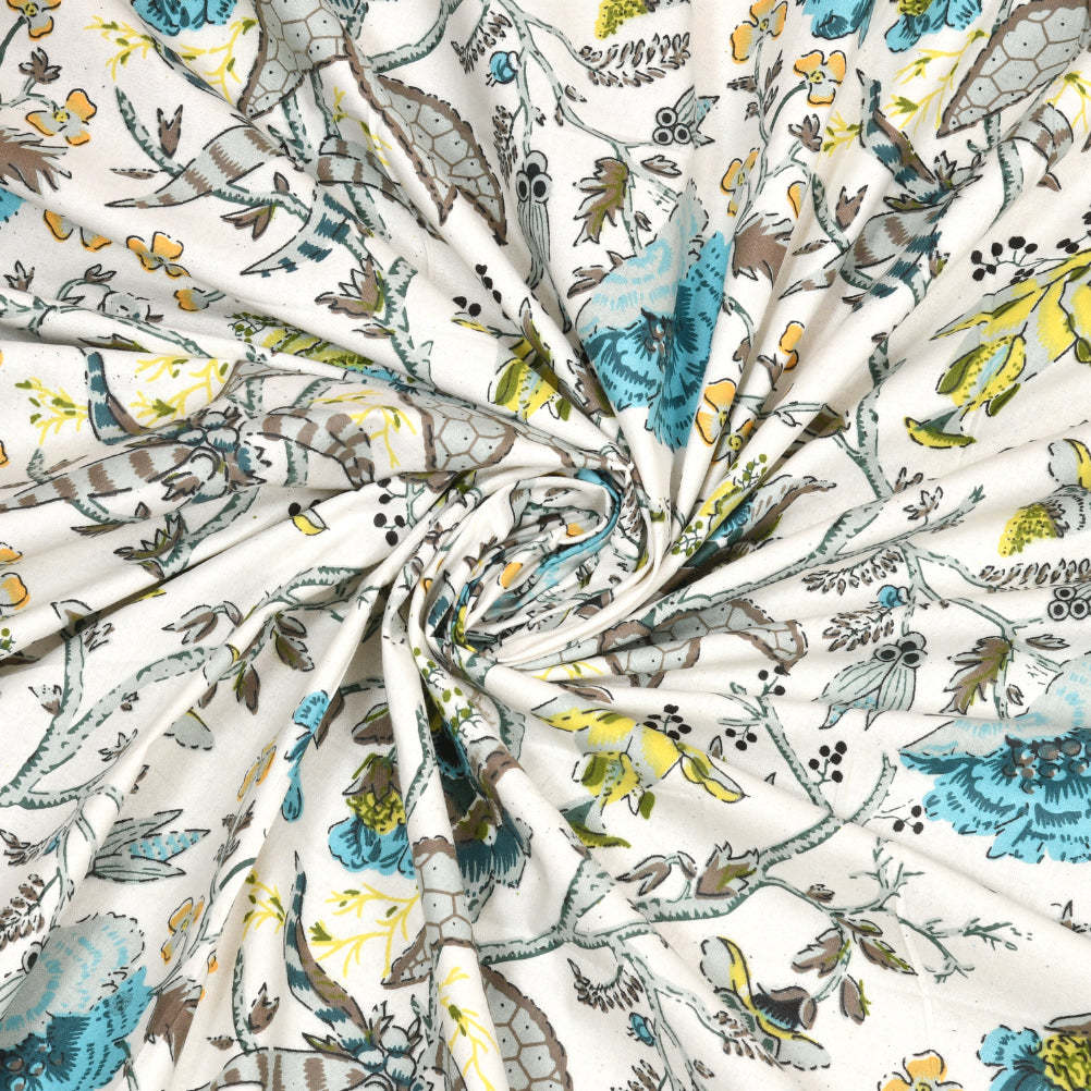 SPRING WHISPER ANOKHI HOME WINDOW CURTAIN 5 feet Long x 3.75 Width