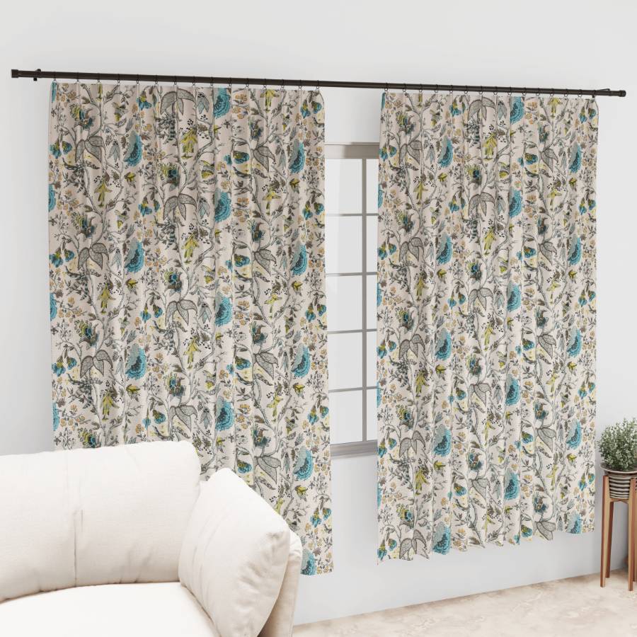 SERENE GARDEN ANOKHI HOME WINDOW CURTAIN 7 FEET LONG X 3.75 WIDTH