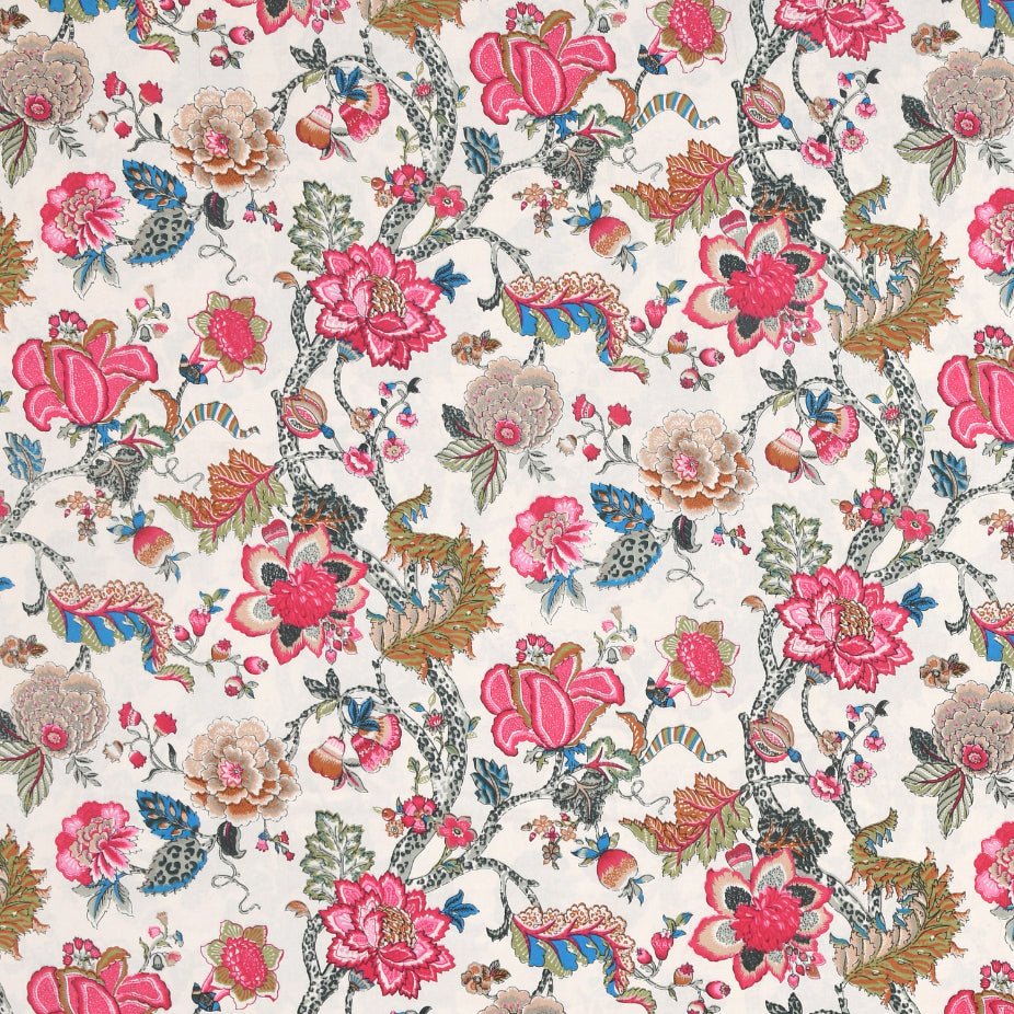 FLORAL FIESTA ANOKHI HOME WINDOW CURTAIN 5 feet Long x 3.75 Width