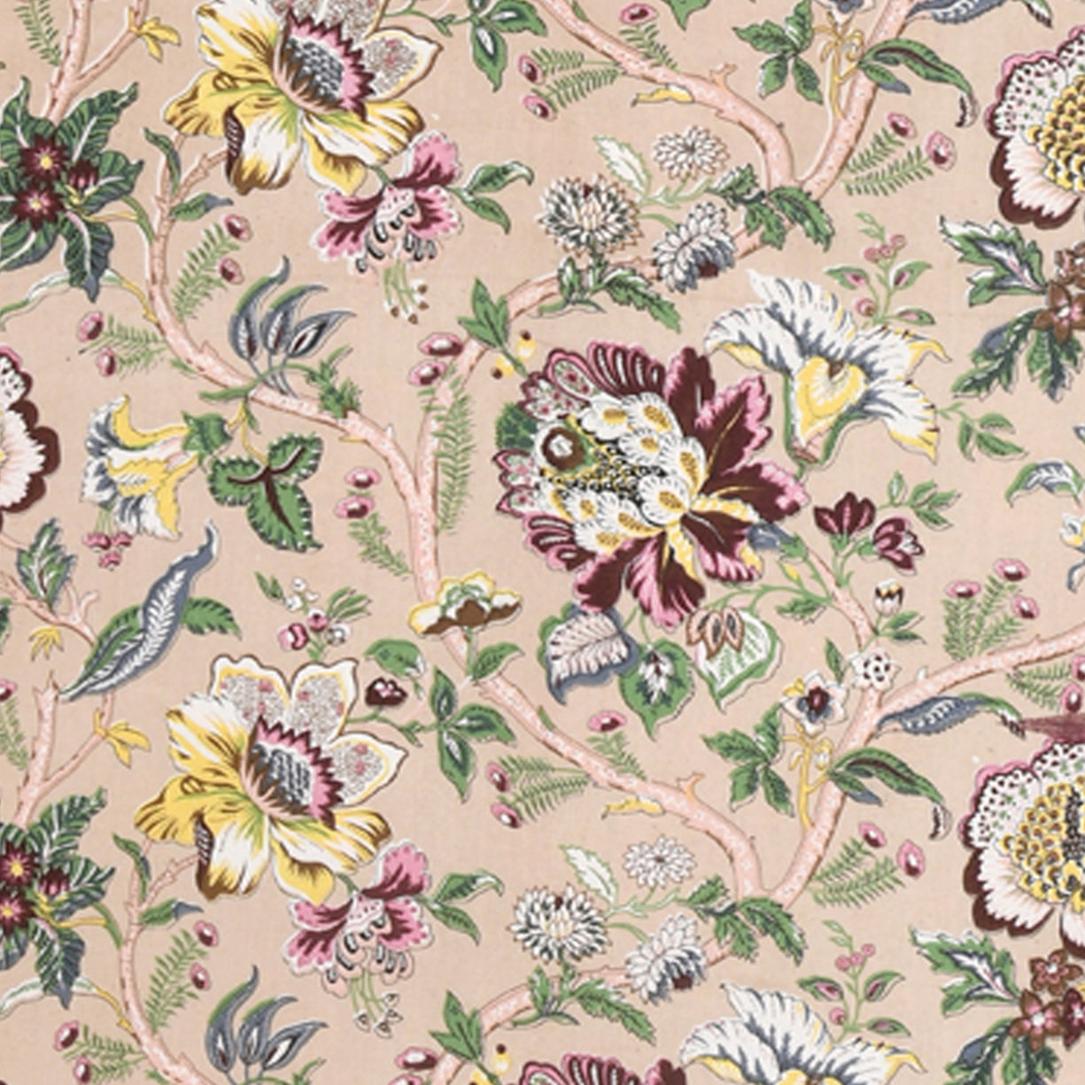 CHIRPING FLORALS ANOKHI HOME WINDOW CURTAIN 7 FEET LONG X 3.75 WIDTH