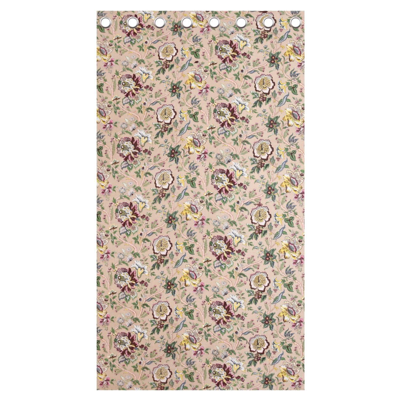 CHIRPING FLORALS ANOKHI HOME WINDOW CURTAIN 7 FEET LONG X 3.75 WIDTH