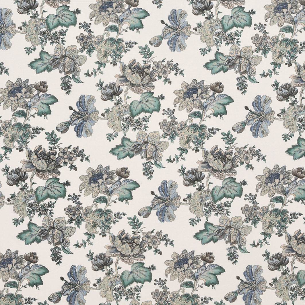ICY BLOOM ANOKHI HOME WINDOW CURTAIN 7 FEET LONG X 3.75 WIDTH