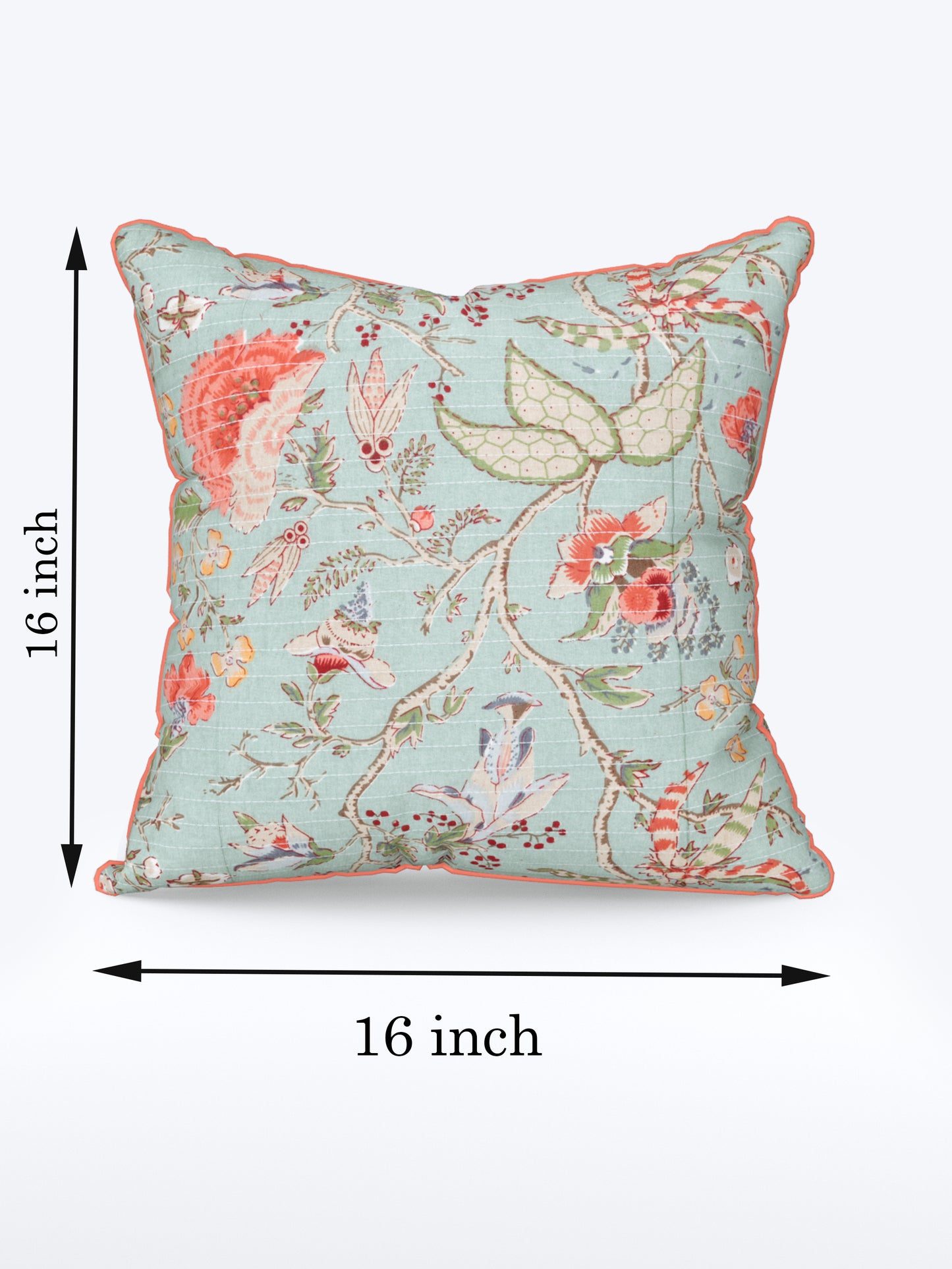 Soft Petal Anokhi Cotton Cushion Covers - 16x16 Inches