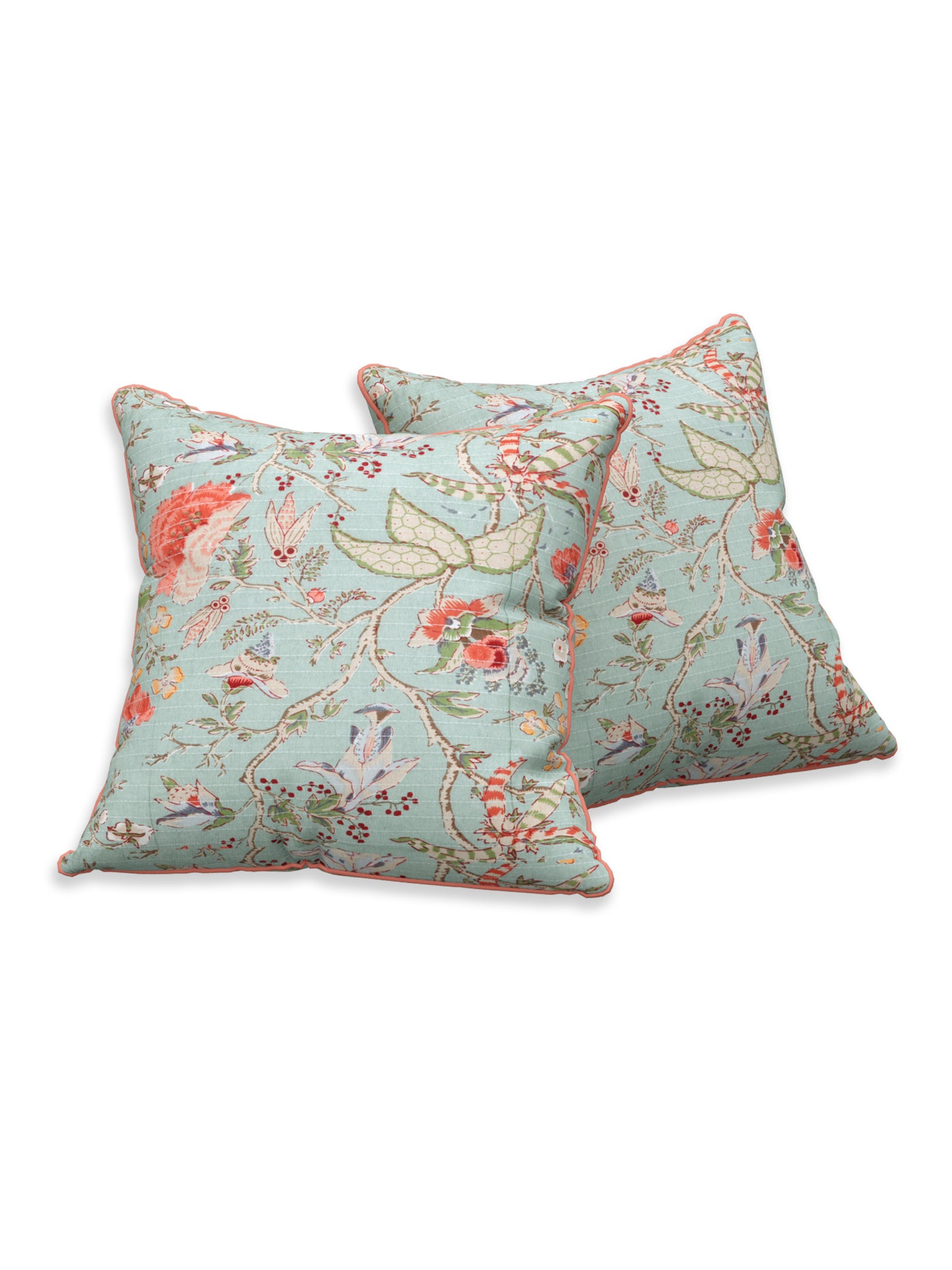 Soft Petal Anokhi Cotton Cushion Covers - 16x16 Inches