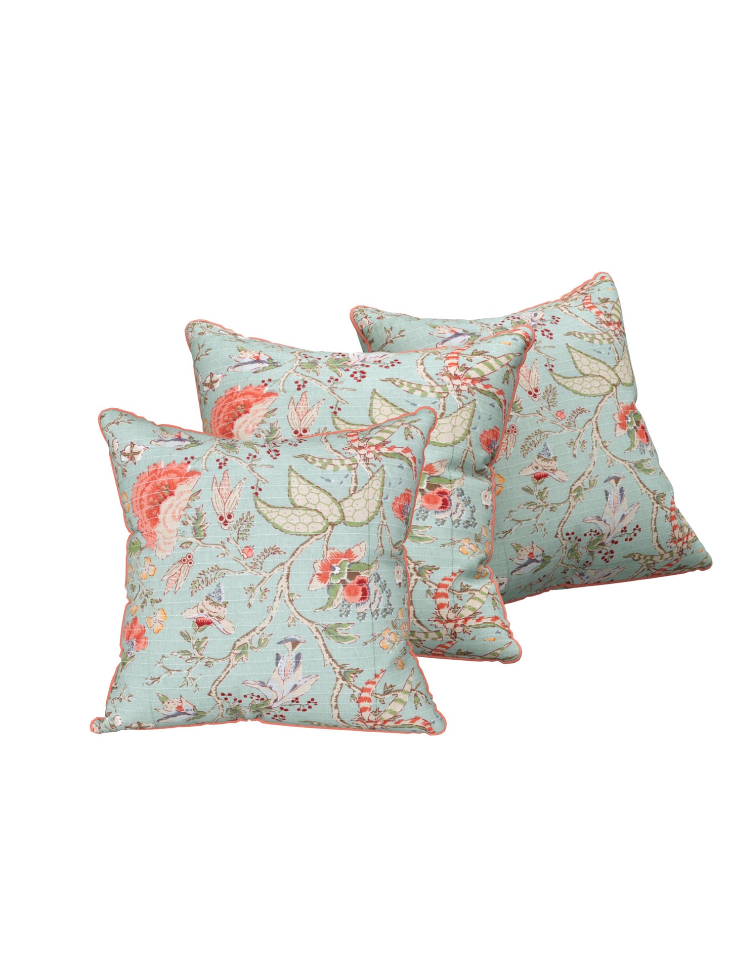 Soft Petal Anokhi Cotton Cushion Covers - 16x16 Inches