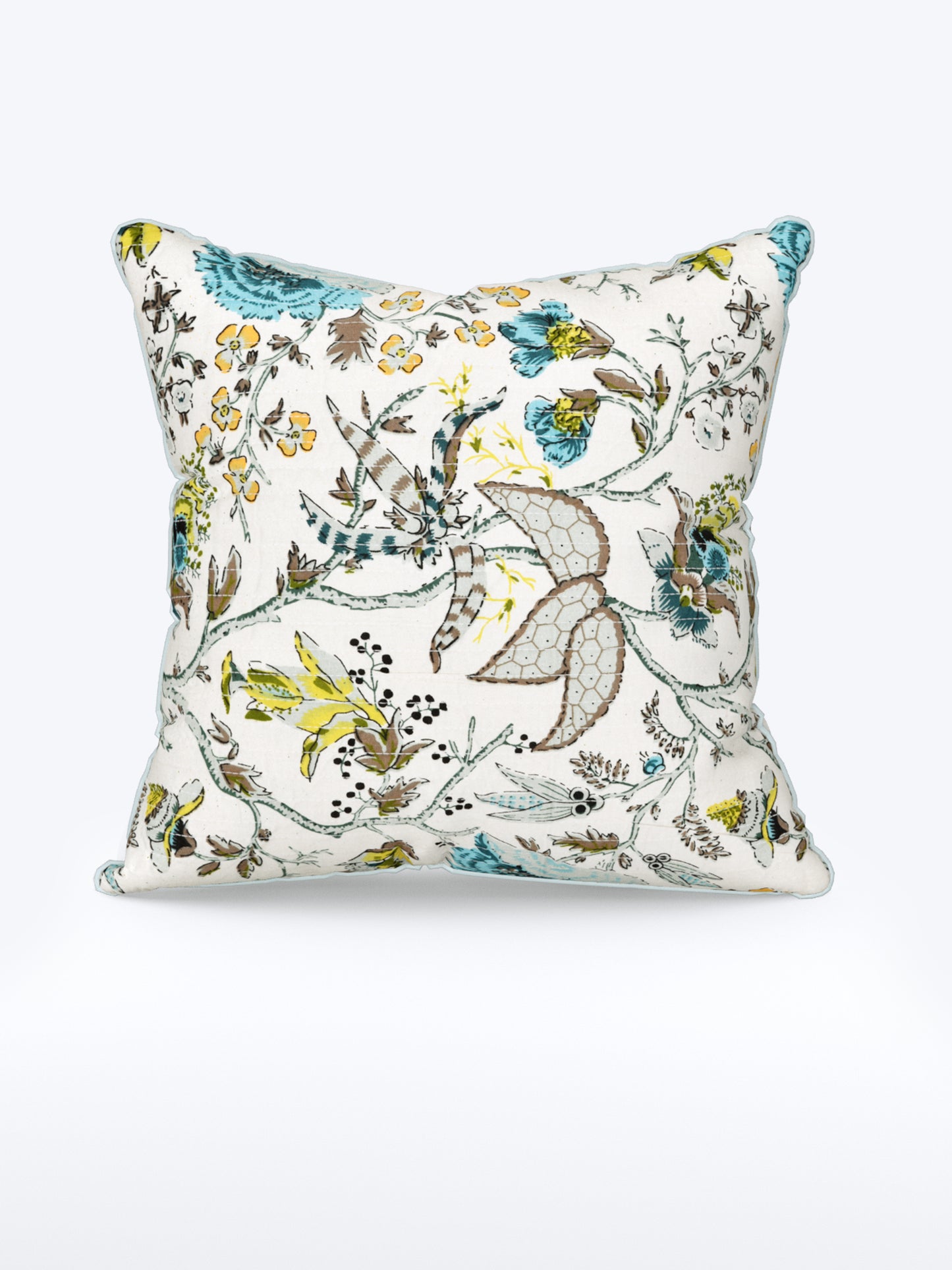 Spring Whisper Anokhi Cotton Cushion Covers - 16x16 Inches