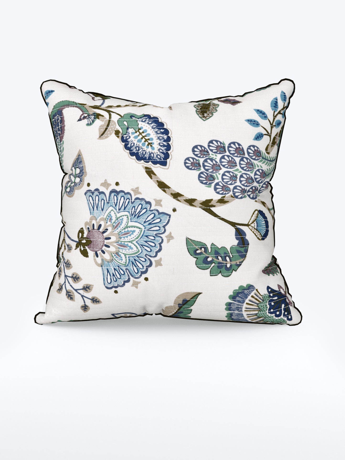 Serene Garden Anokhi Cotton Cushion Covers - 16x16 Inches