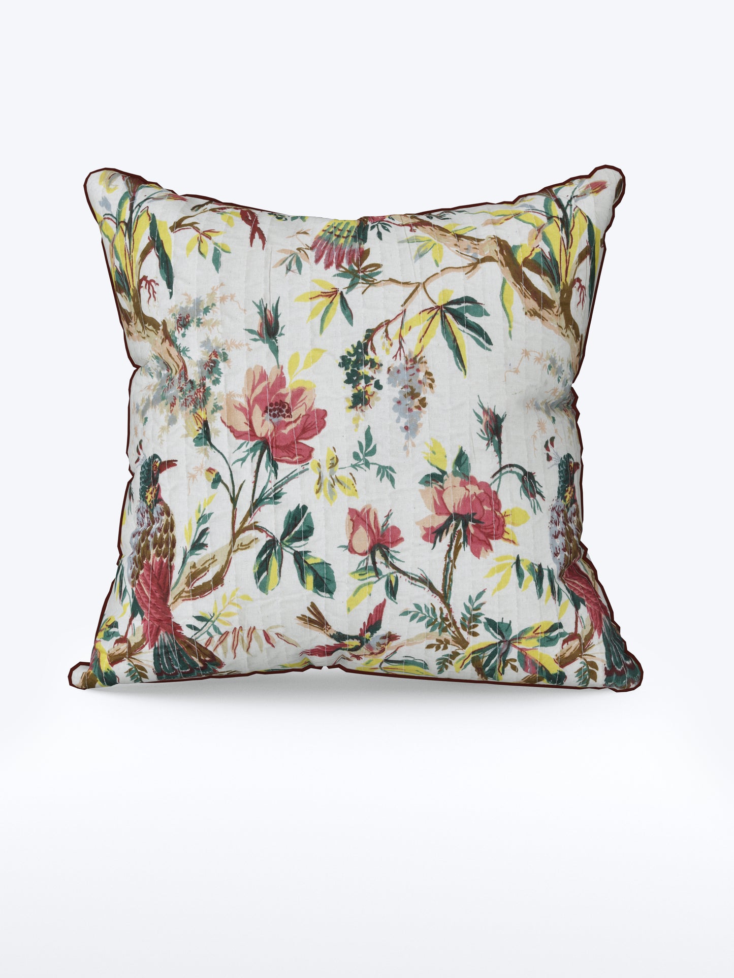 Mayur Baagh Anokhi Cotton Cushion Covers - 16x16 Inches