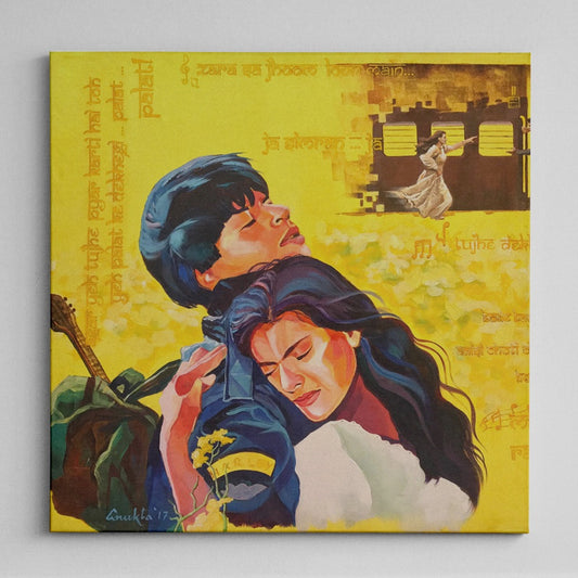 DDLJ Romantic Journey Canvas