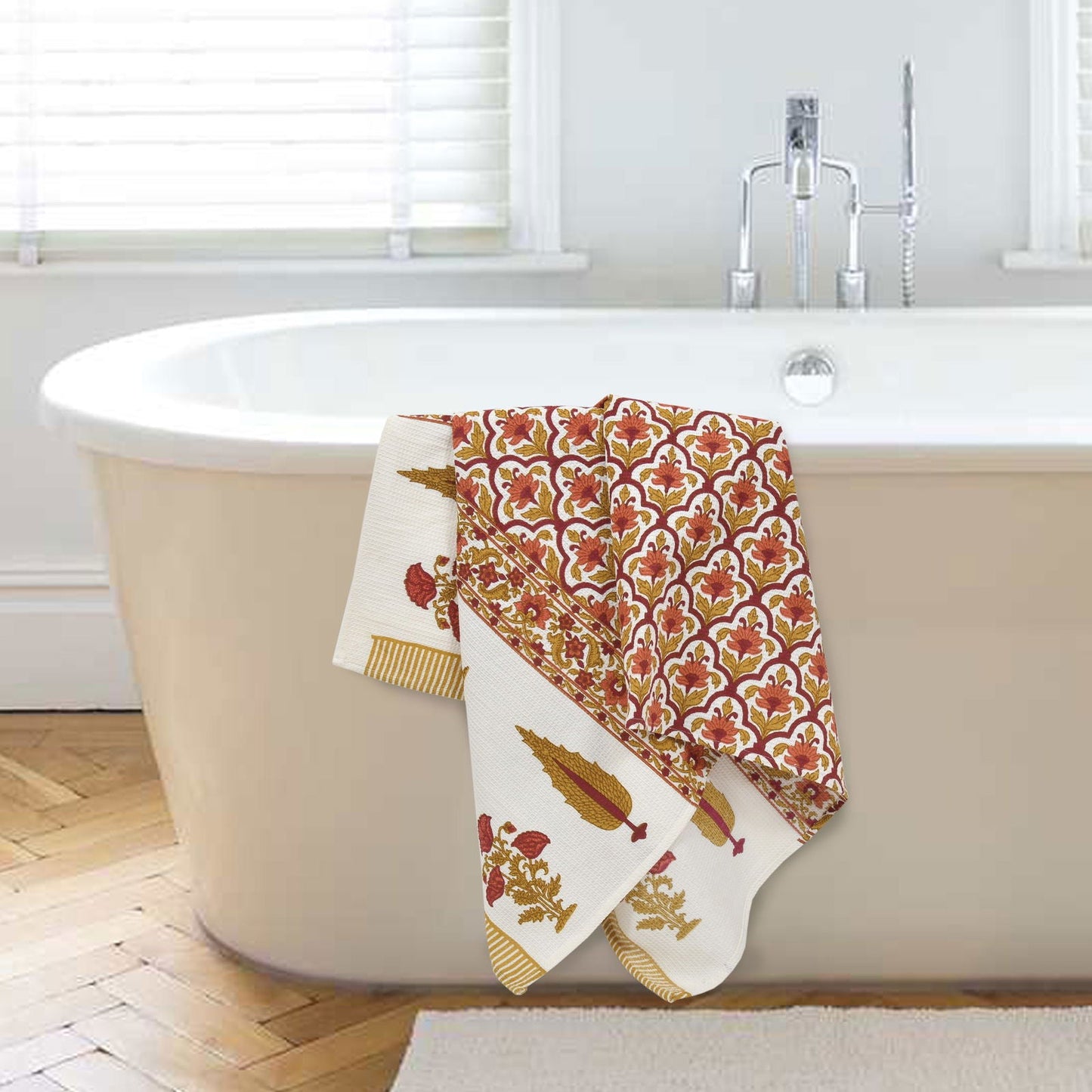 Carrot Spice Waffle Towel Set