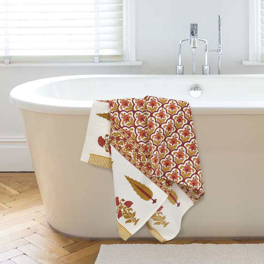 Carrot Spice Waffle Towel Set