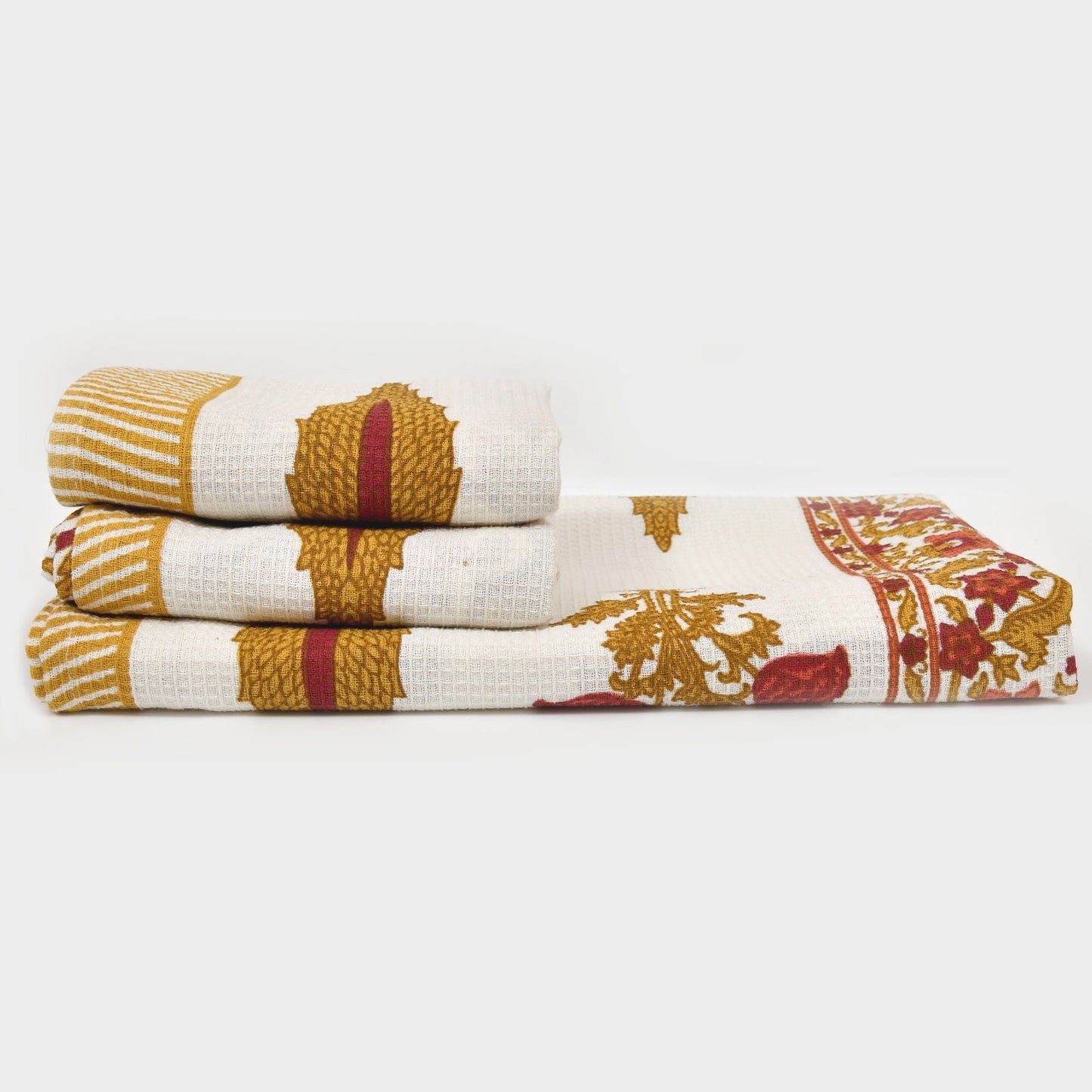 Carrot Spice Waffle Towel Set