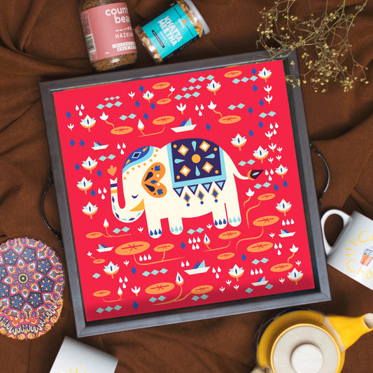 Elephant Odyssey Tray