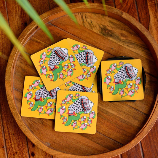 Chromatic Catch Coasters