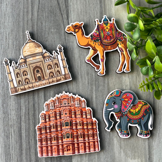 India Themed Fridge Magnet