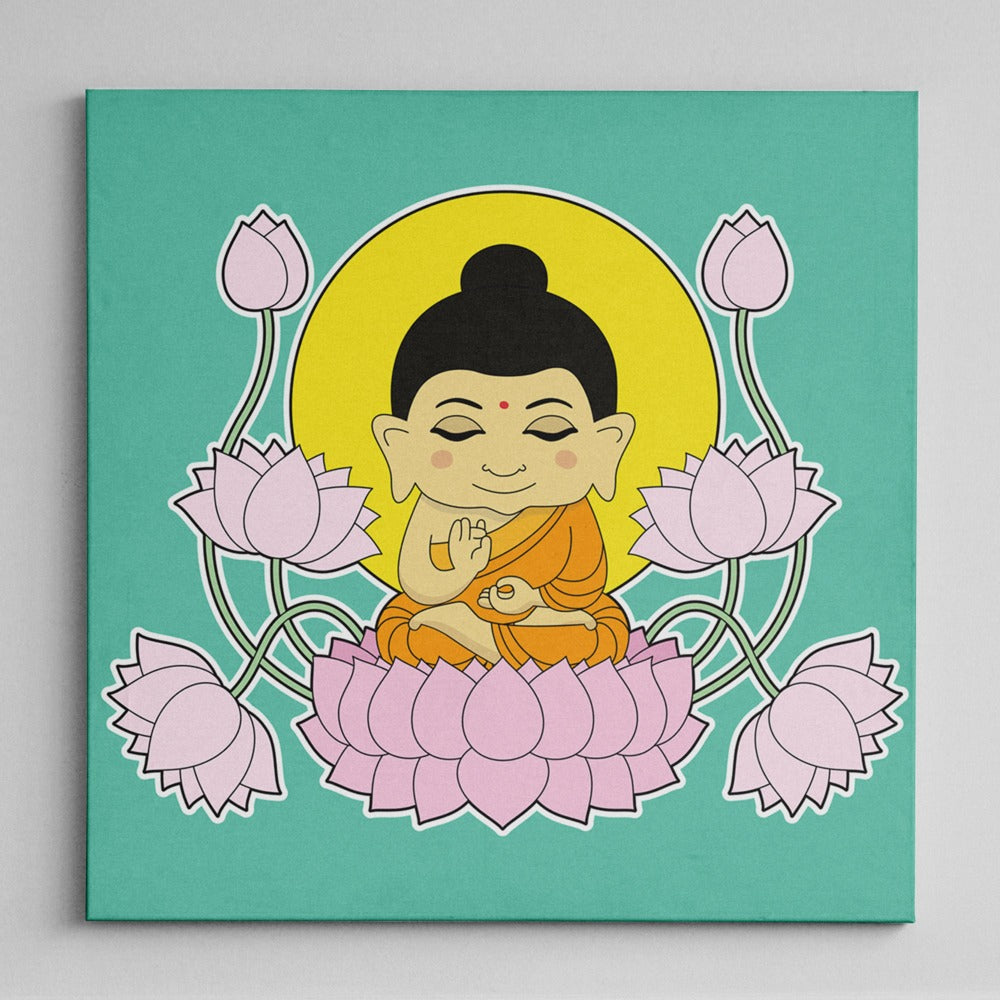 Serene Buddha Canvas