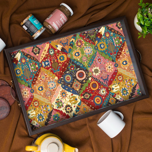 Tapestry Tiles Rectangle Tray