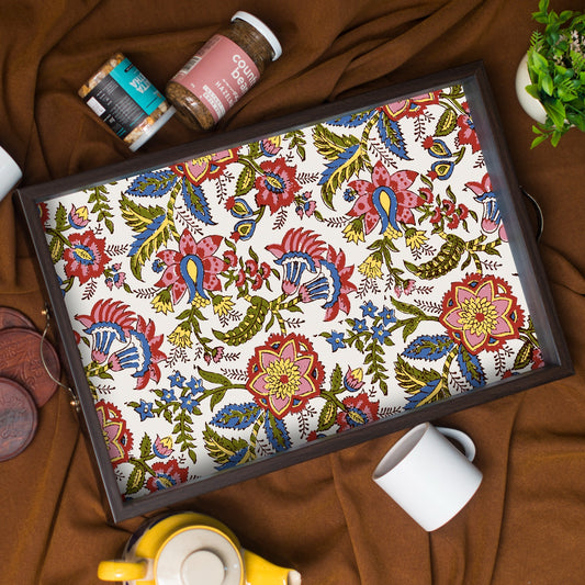 Floral Fiesta Rectangle Tray