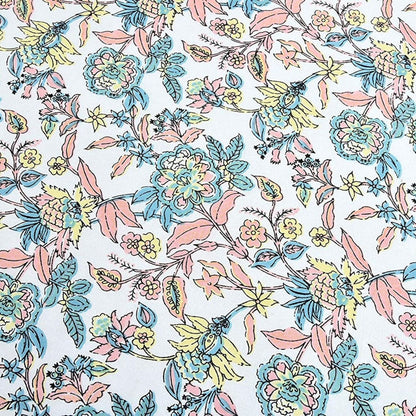 Jaipur Blossom Tale – Ethnic Jaipuri Printed Bedsheet Set with Pillow Covers