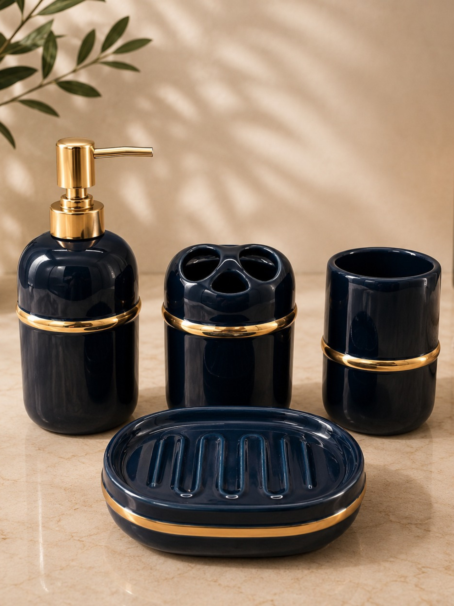 Midnight Luxe Bathroom Set