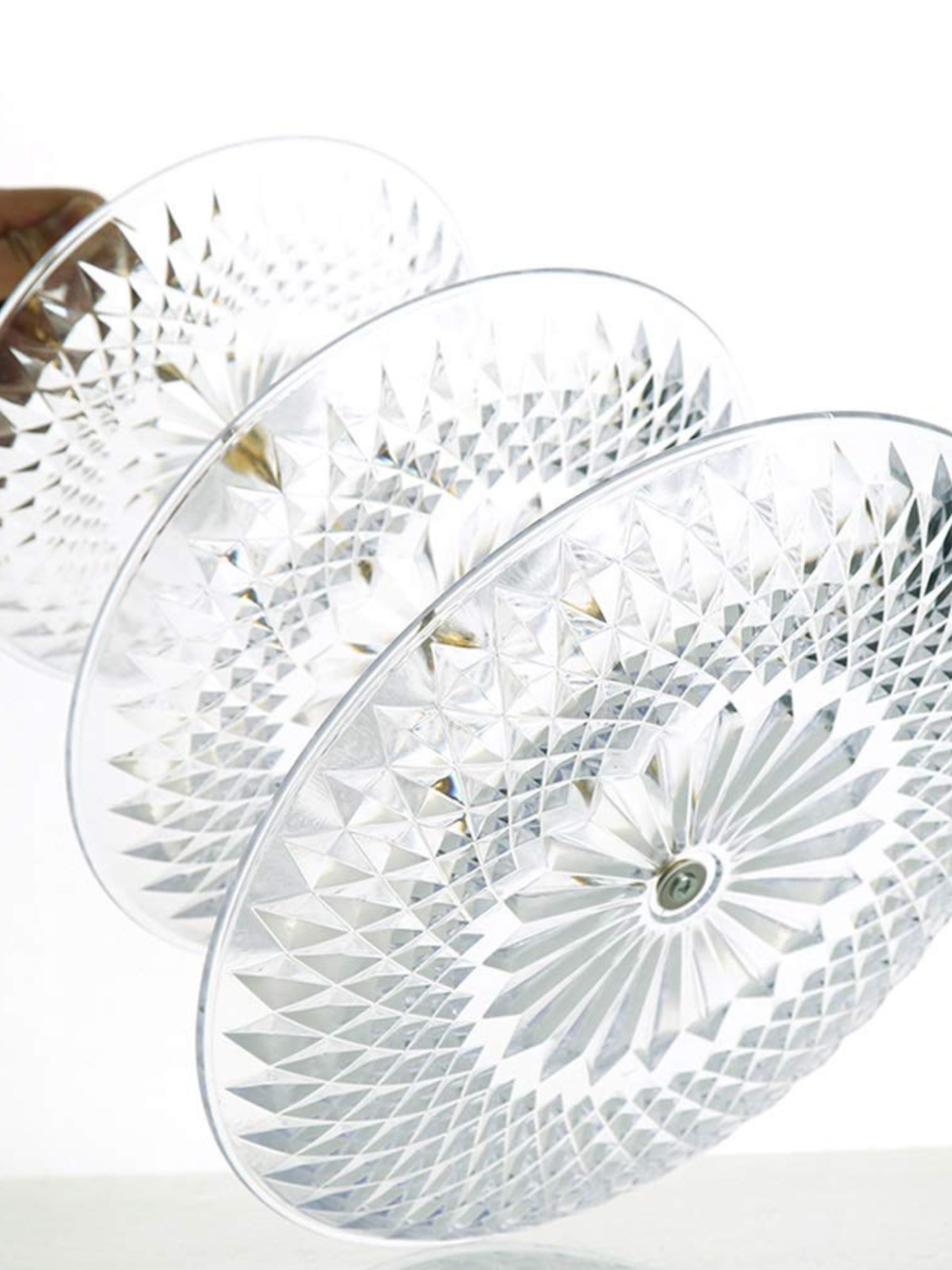 Royal Crystal Dessert Stand