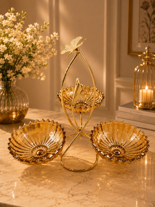 Crystal Petal Harmony Bowl