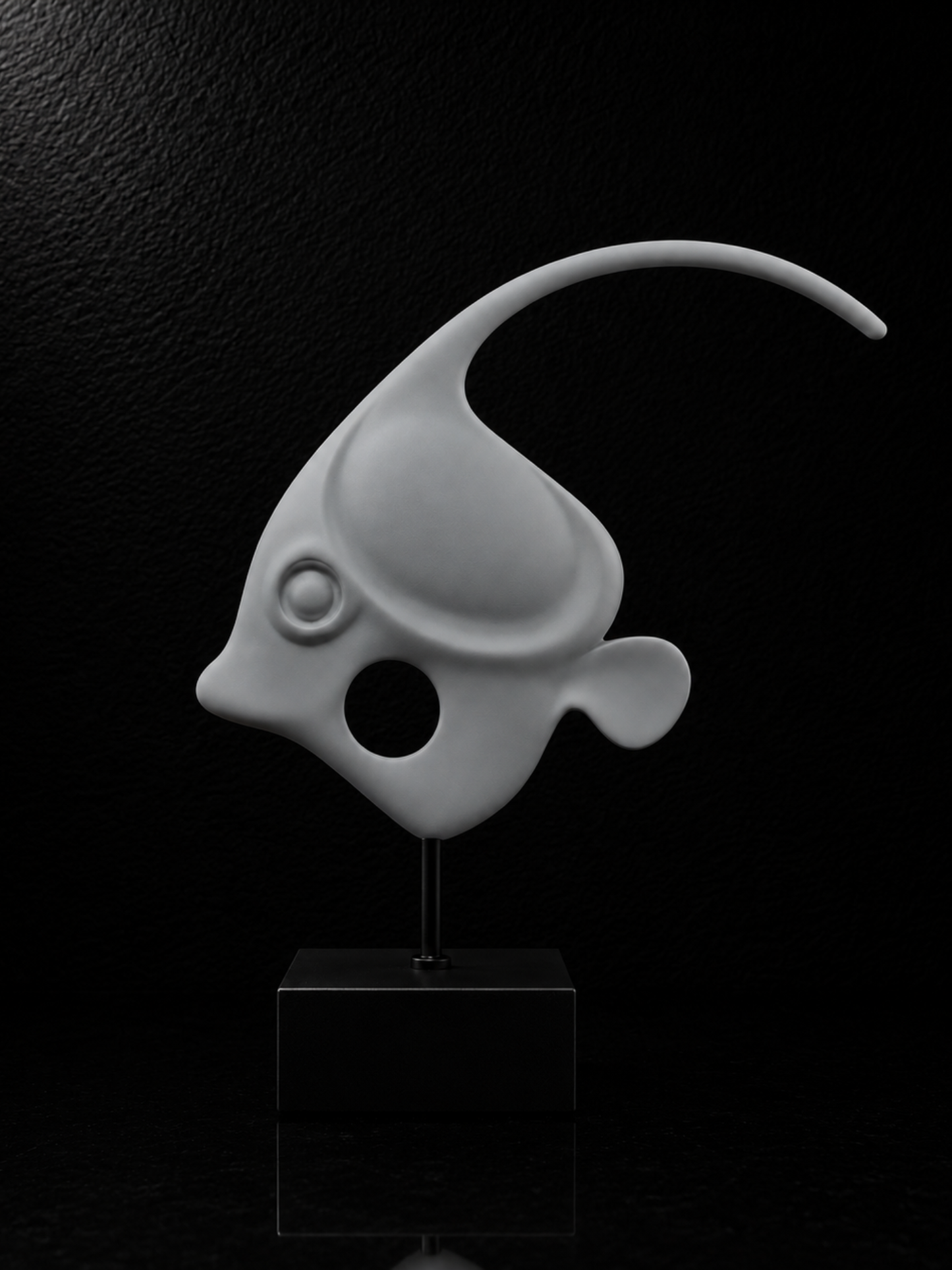 Modern Oceanic Fish Sculpture