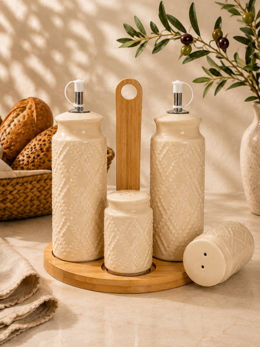 Diamond Oil & Vinegar Set