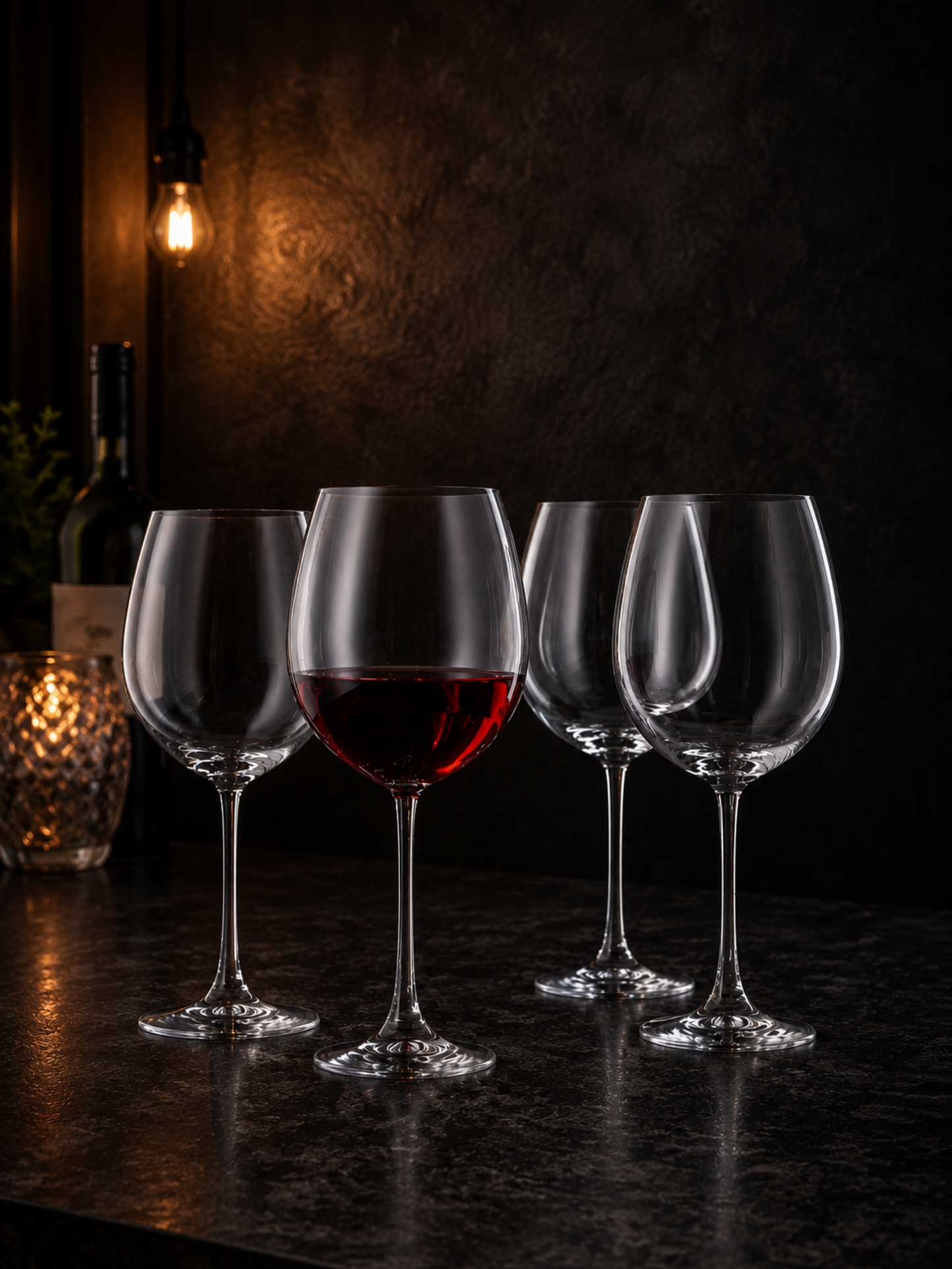 Élise Crystal Wine Glass Set (470 ML)