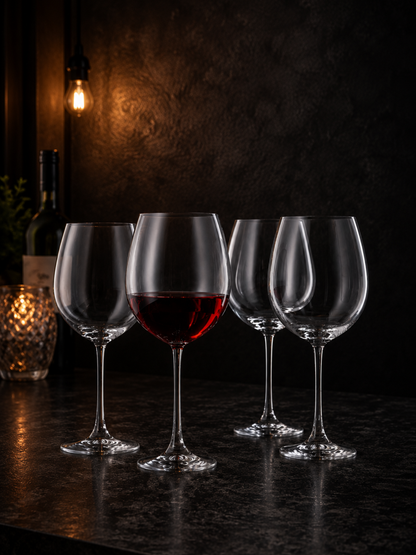 Élise Crystal Wine Glass Set (470 ML)