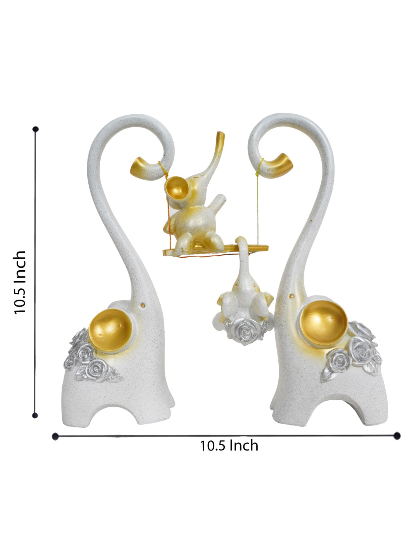 Golden Bond Elephant Family Swing