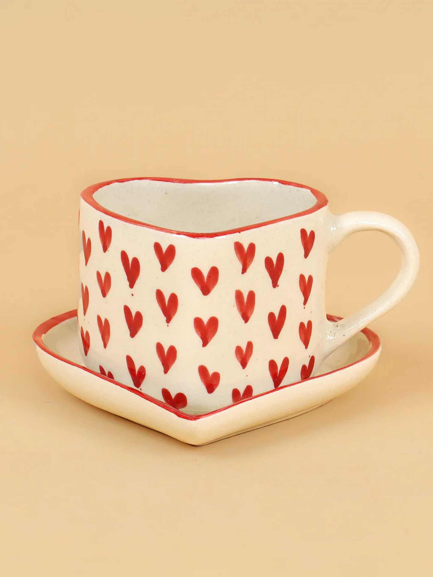 Heart Beats Mug Set