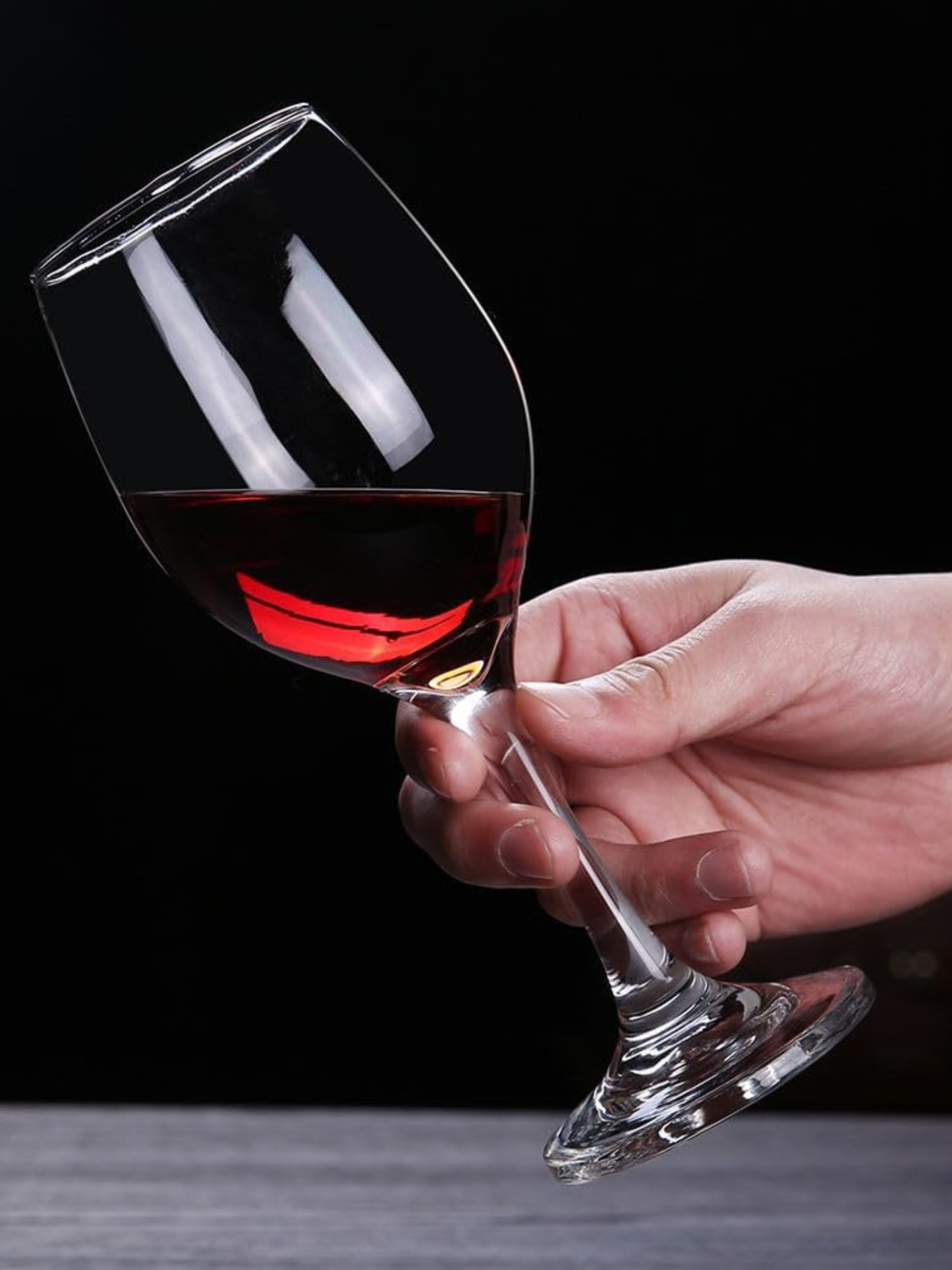 Élise Crystal Wine Glass Set (470 ML)