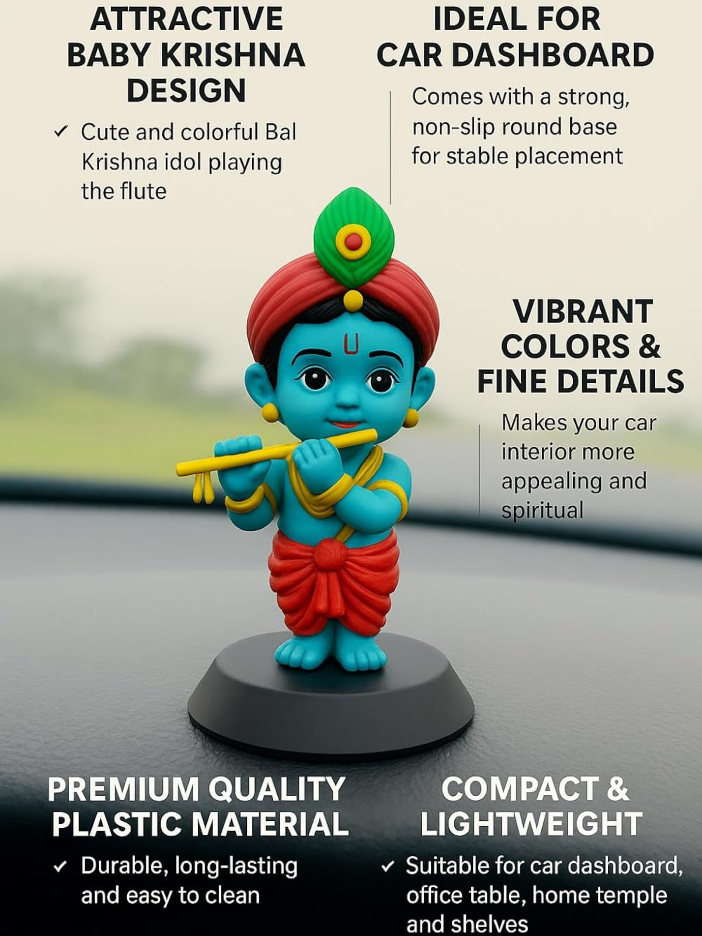 Bal Krishna Mini Idol